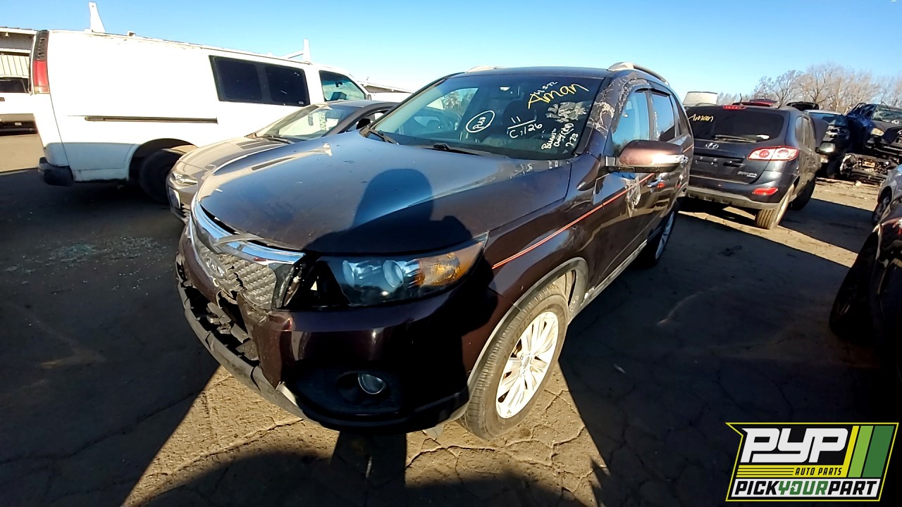 2011 KIA SORENTO partes disponibles