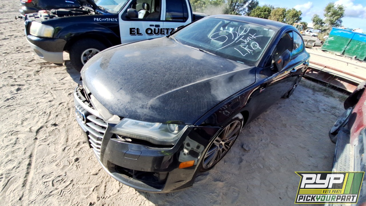 2013 AUDI A7 QUATTRO partes disponibles