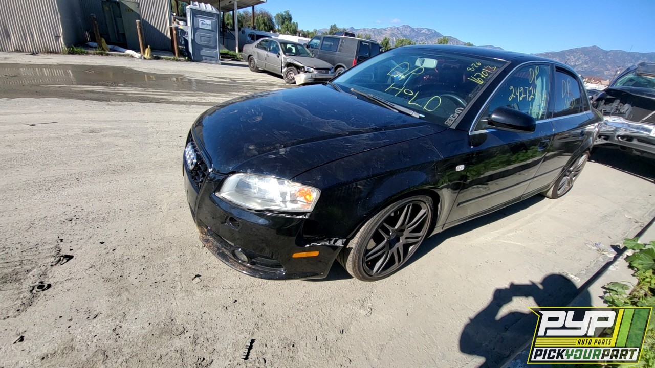 2007 AUDI A4 QUATTRO partes disponibles