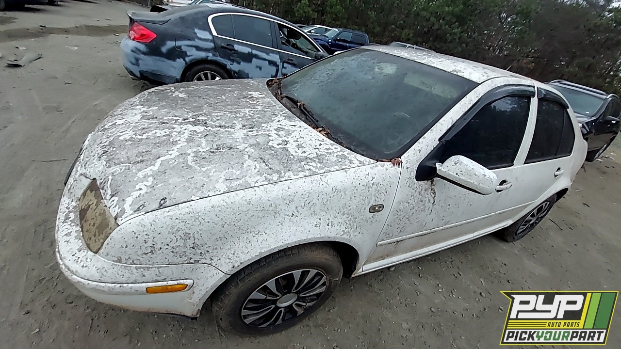 2002 VOLKSWAGEN JETTA partes disponibles