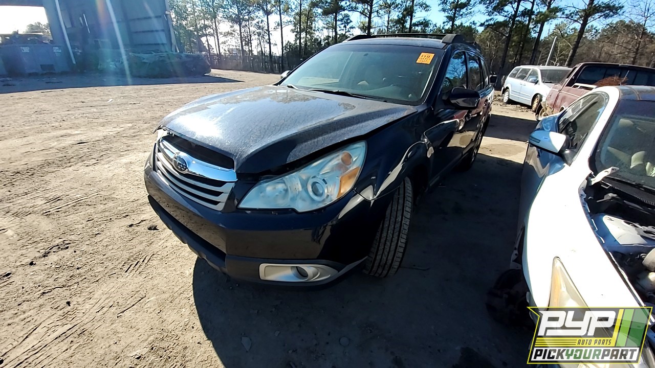 2012 SUBARU OUTBACK partes disponibles