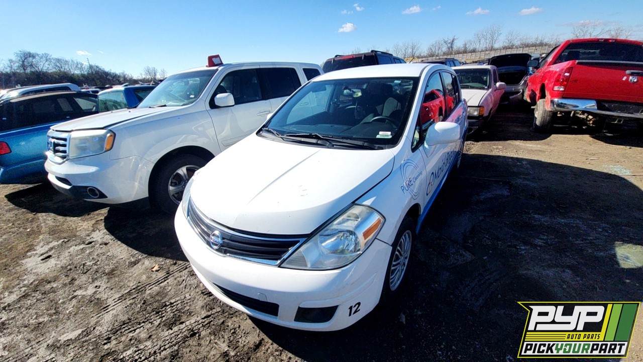 2012 NISSAN VERSA partes disponibles