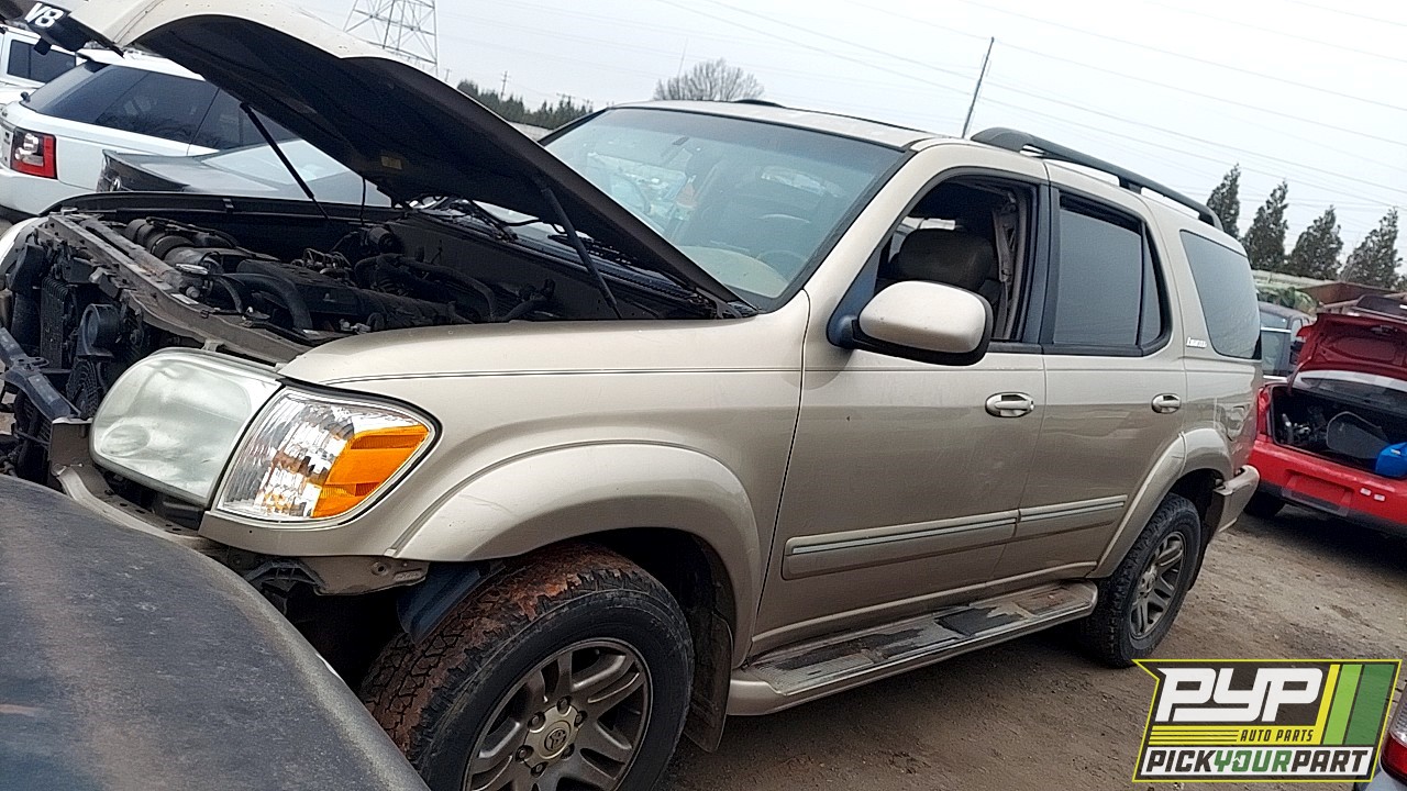 2006 TOYOTA SEQUOIA partes disponibles