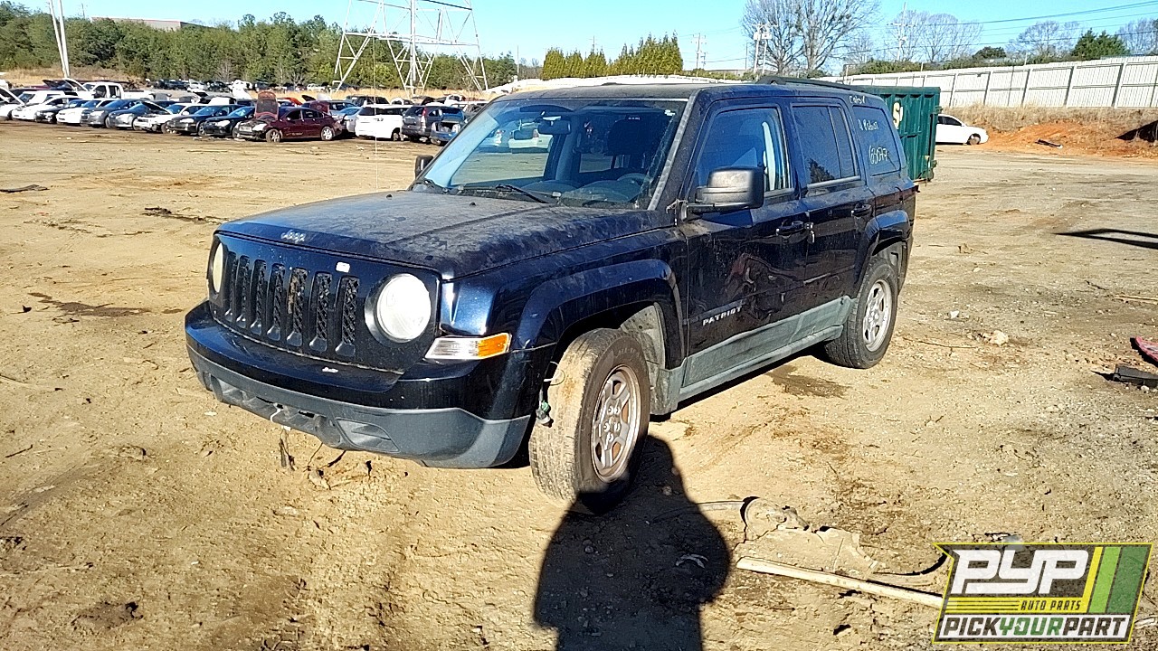 2011 JEEP PATRIOT partes disponibles