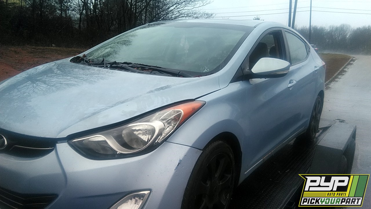 2012 HYUNDAI ELANTRA partes disponibles