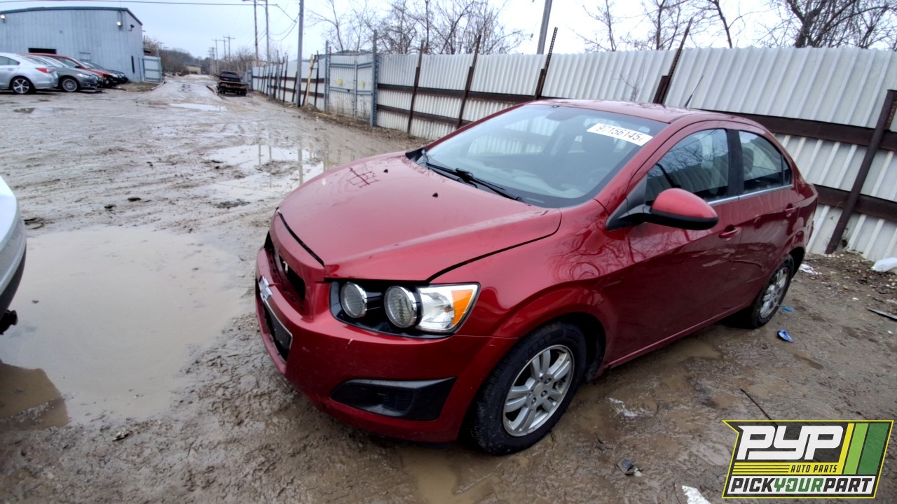 2013 CHEVROLET SONIC available for parts