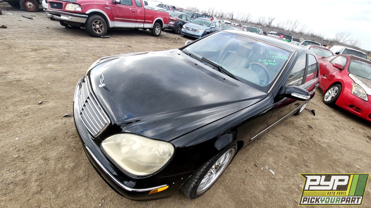 2003 MERCEDES-BENZ S430 available for parts