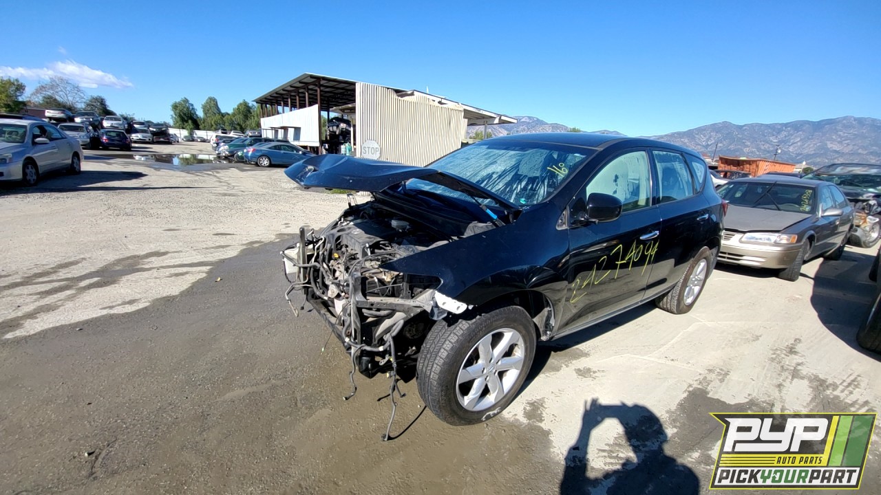2009 NISSAN MURANO partes disponibles