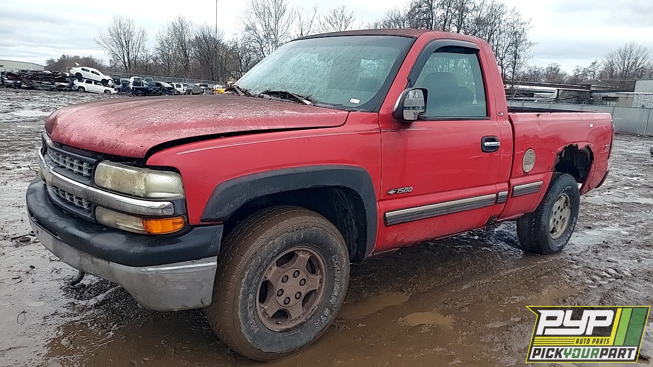 2000 CHEVROLET SILVERADO 1500 partes disponibles