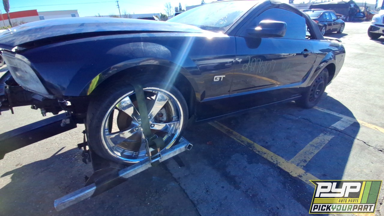 2007 FORD MUSTANG partes disponibles