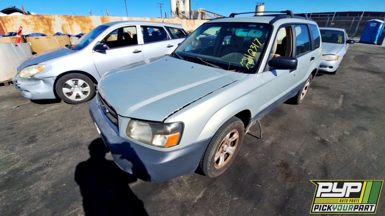 2005 SUBARU FORESTER partes disponibles
