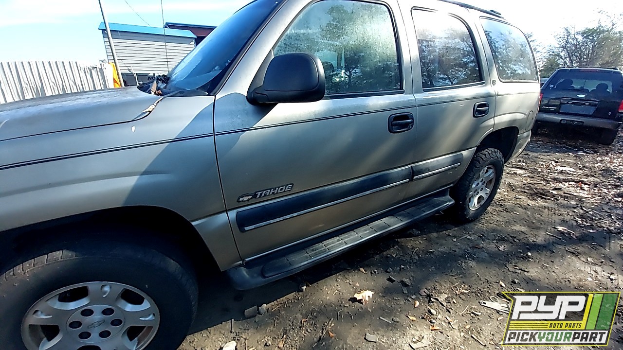 2001 CHEVROLET TAHOE partes disponibles