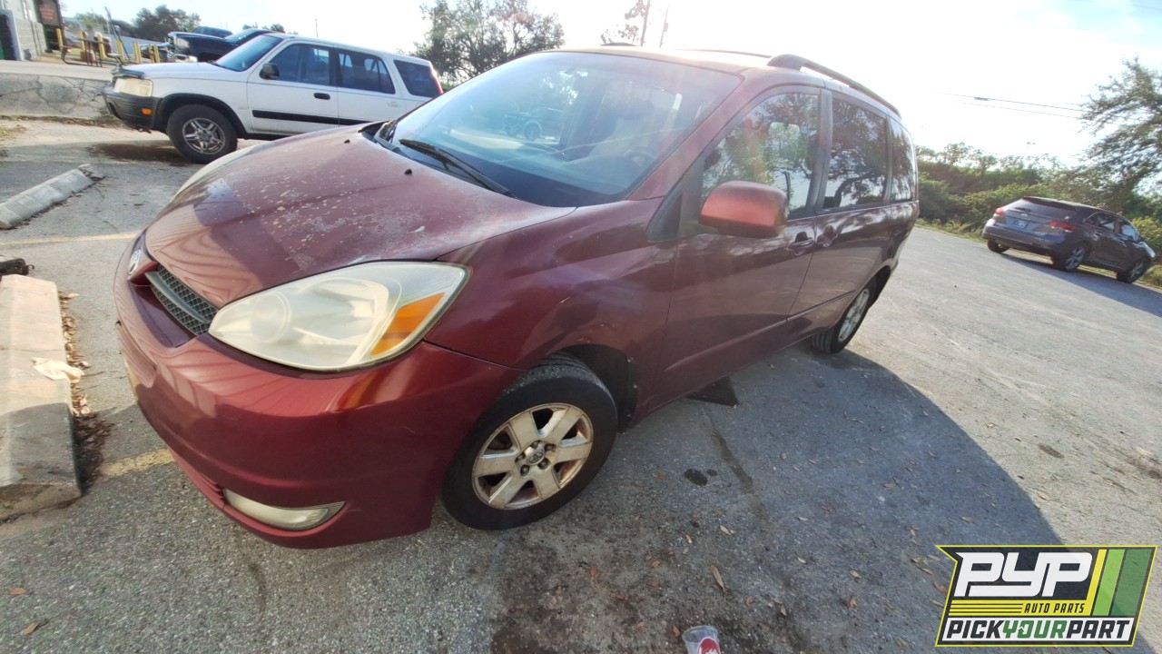 2004 TOYOTA SIENNA available for parts