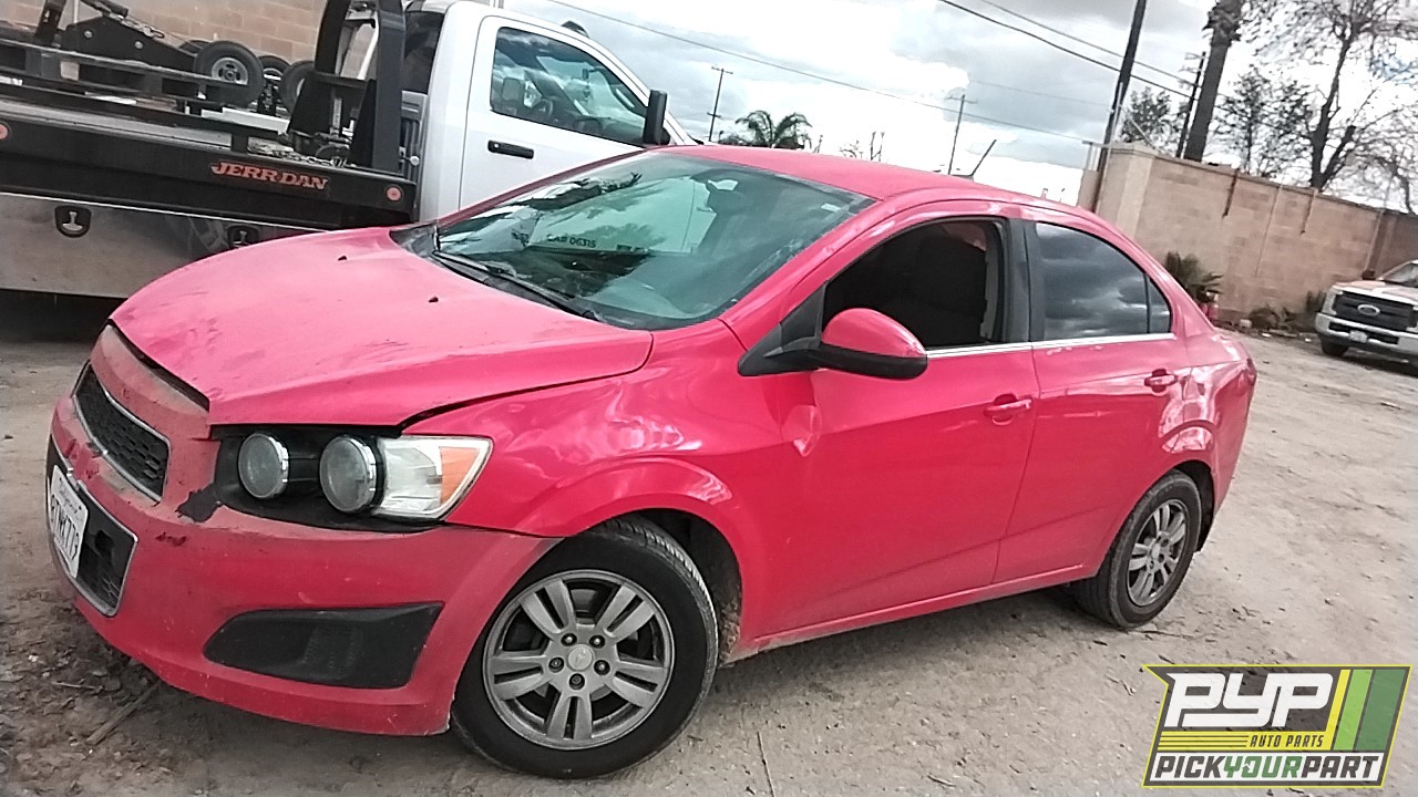 2014 CHEVROLET SONIC partes disponibles