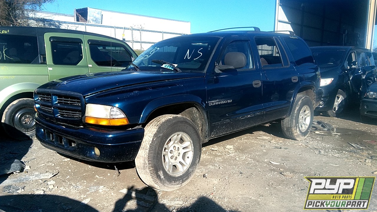 2001 DODGE DURANGO partes disponibles