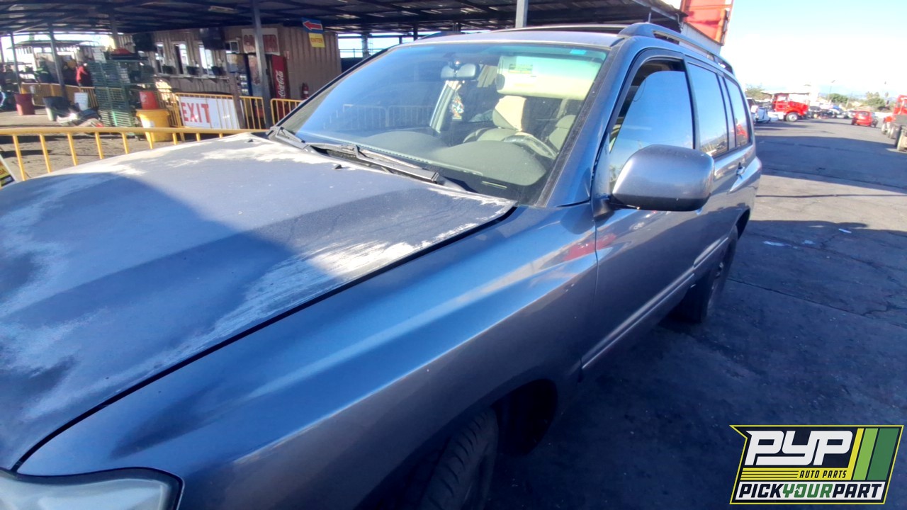 2005 TOYOTA HIGHLANDER partes disponibles