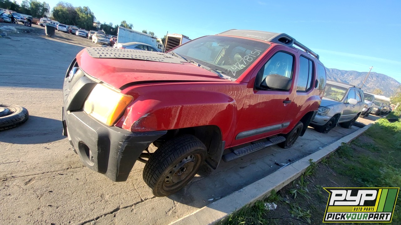 2008 NISSAN XTERRA partes disponibles
