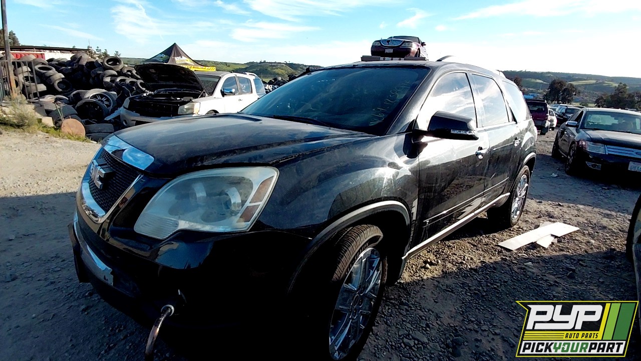 2010 GMC ACADIA partes disponibles
