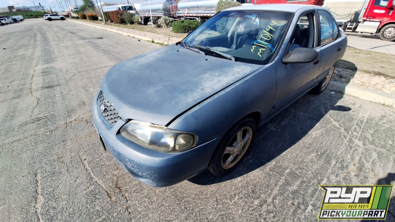 2002 NISSAN SENTRA partes disponibles