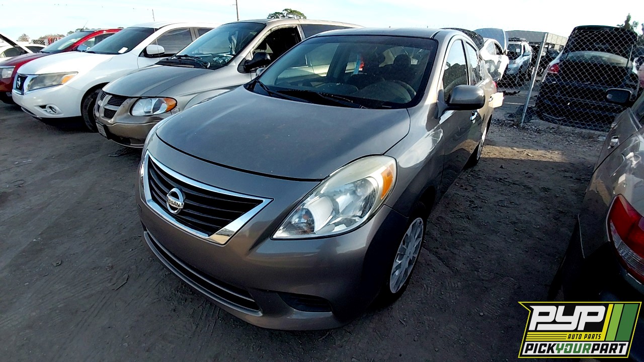 2014 NISSAN VERSA partes disponibles