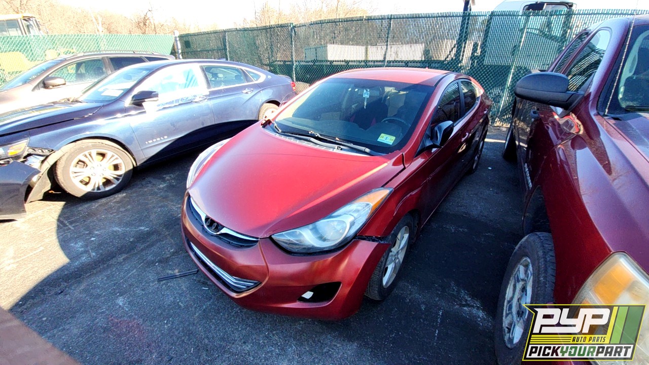 2011 HYUNDAI ELANTRA partes disponibles