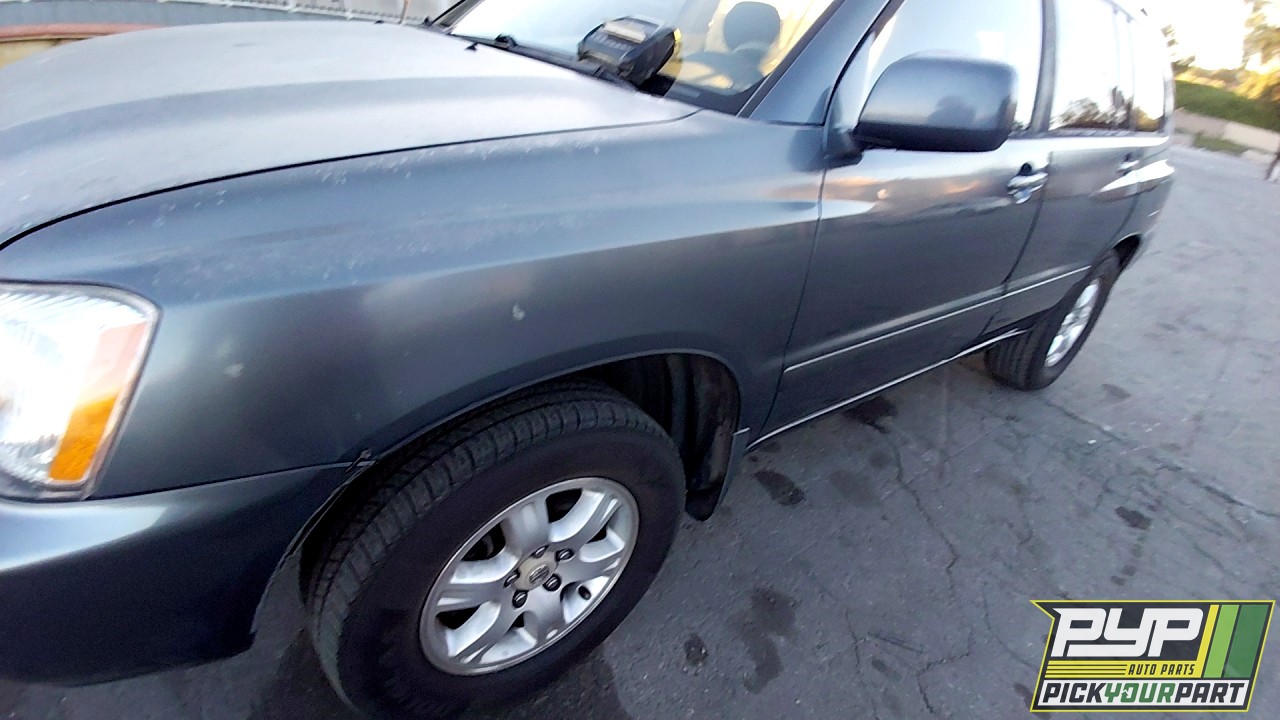 2001 TOYOTA HIGHLANDER partes disponibles