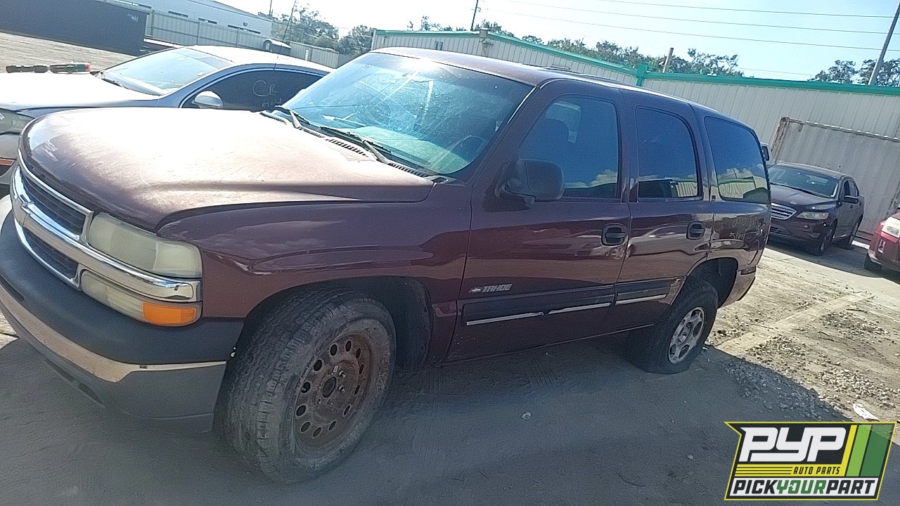 2000 CHEVROLET TAHOE partes disponibles
