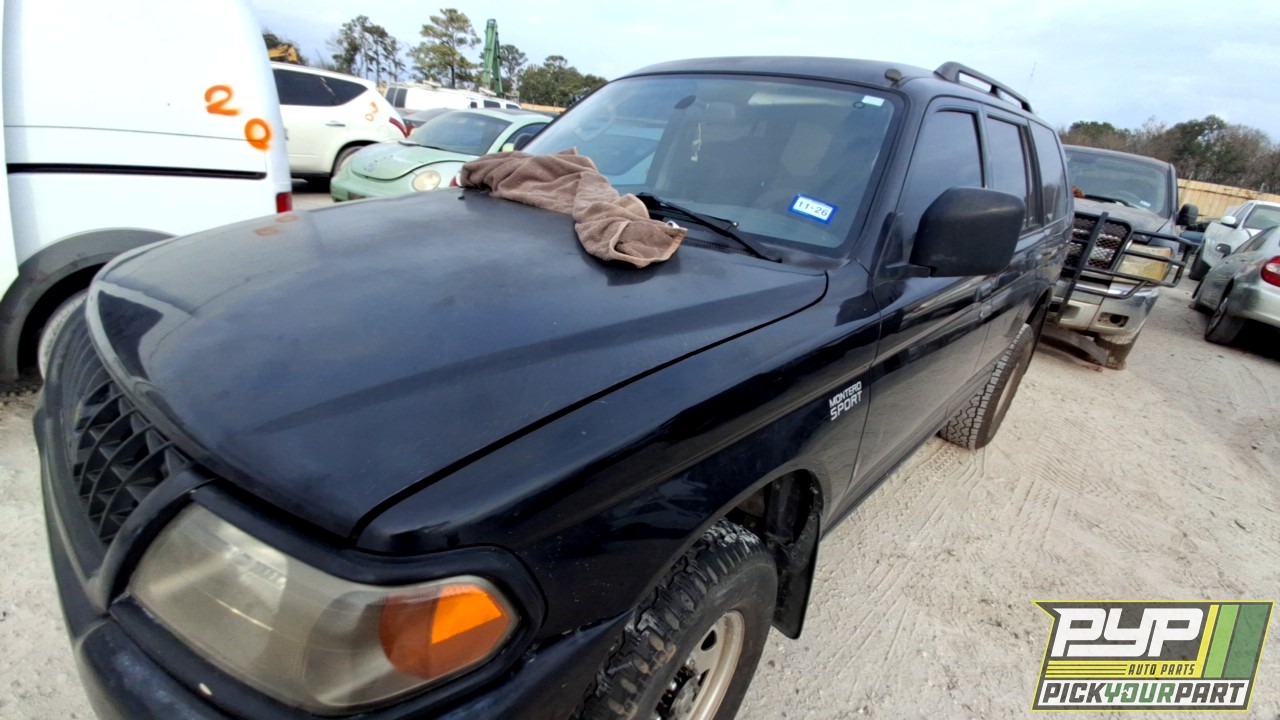 2003 MITSUBISHI MONTERO SPORT partes disponibles