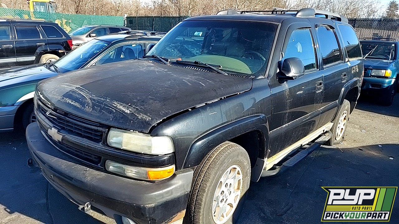 2003 CHEVROLET TAHOE partes disponibles