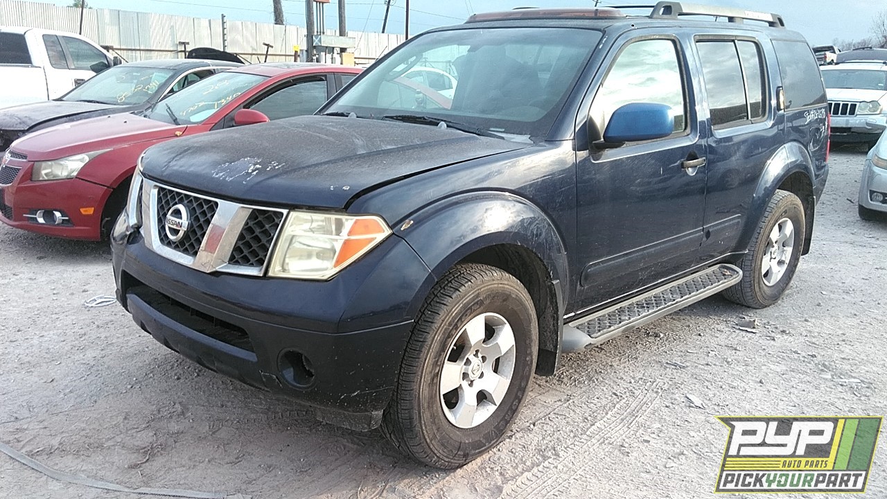 2007 NISSAN PATHFINDER partes disponibles