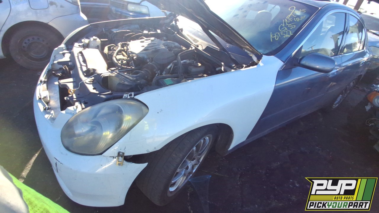 2005 INFINITI G35 available for parts