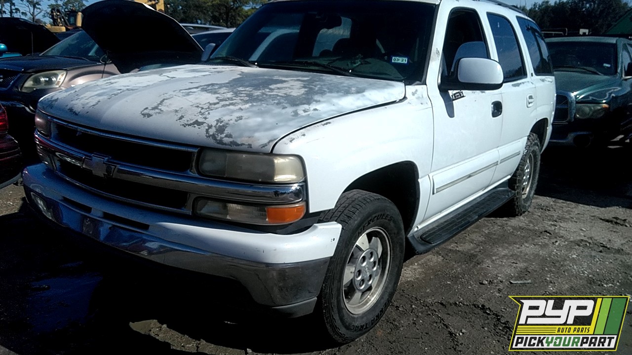 2001 CHEVROLET TAHOE partes disponibles