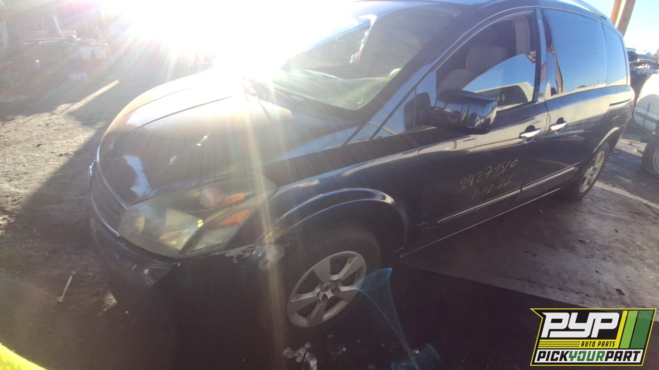 2007 NISSAN QUEST available for parts