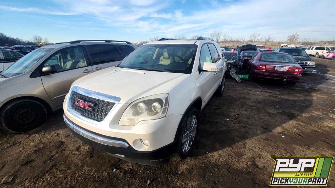 2010 GMC ACADIA partes disponibles