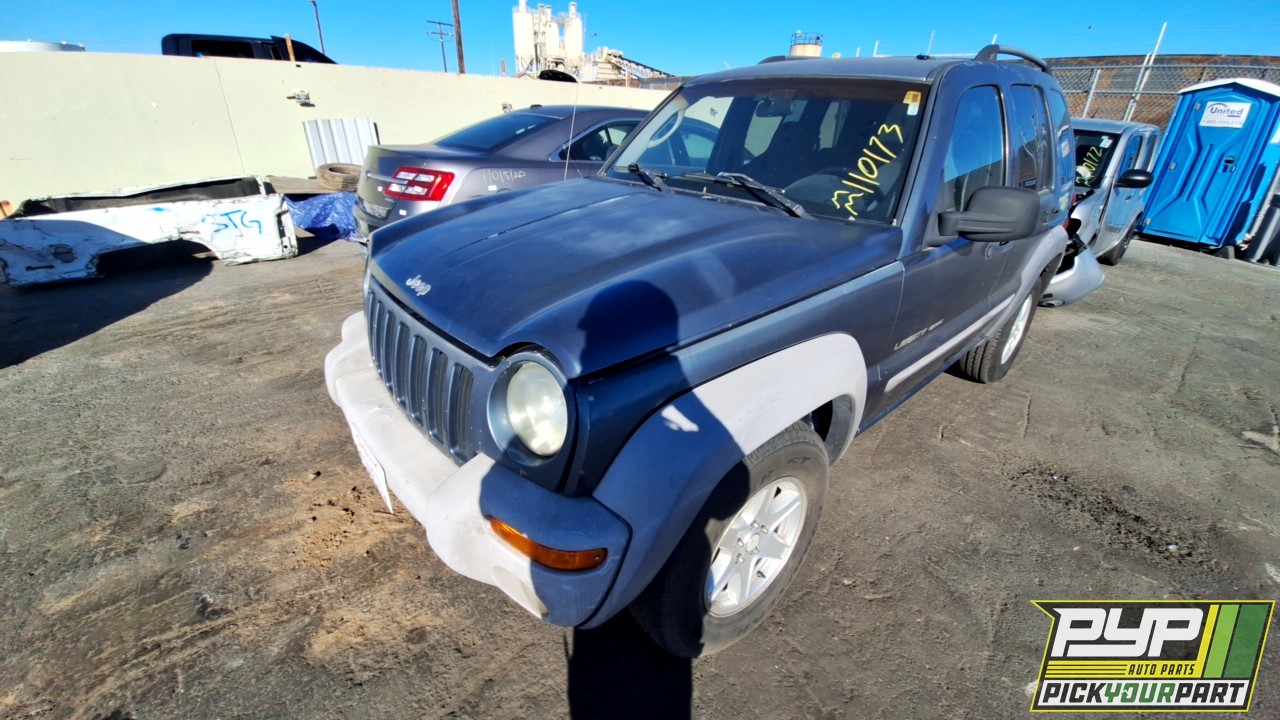 2002 JEEP LIBERTY available for parts