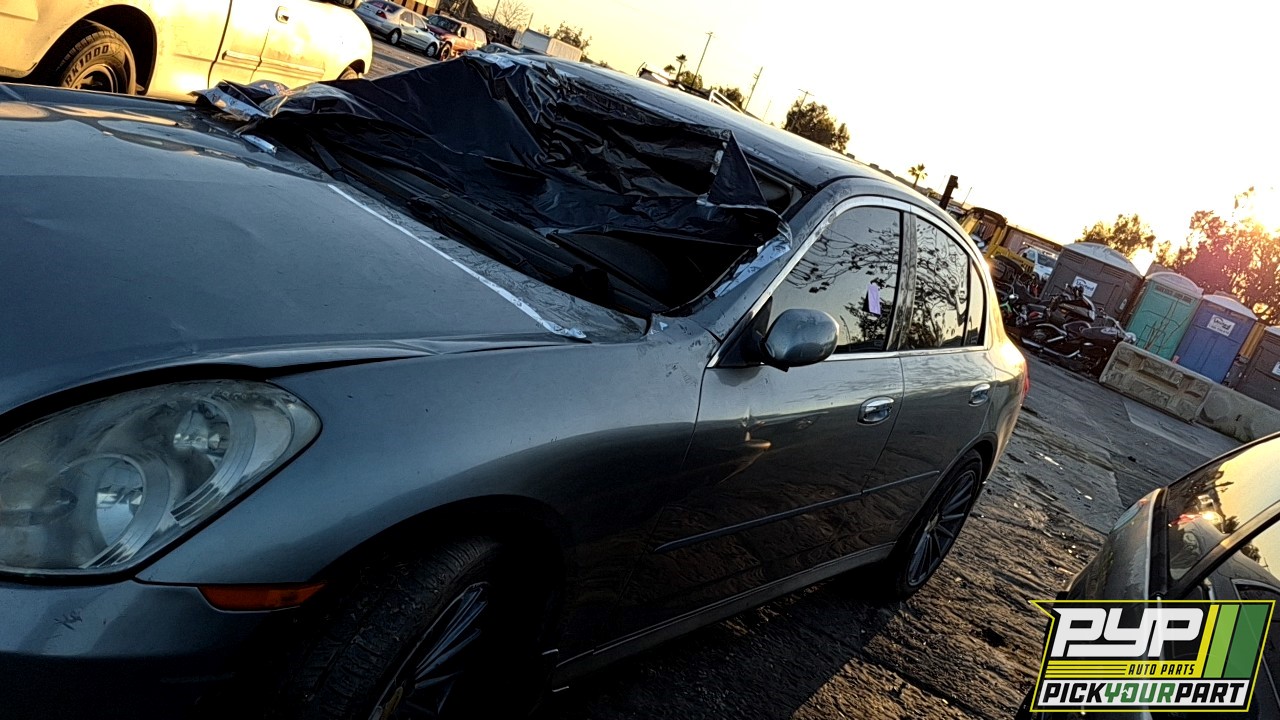 2006 INFINITI G35 partes disponibles