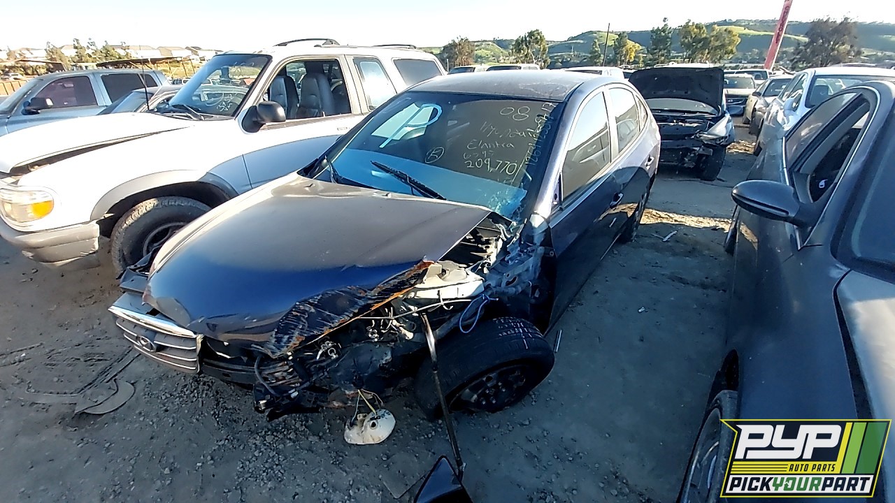 2008 HYUNDAI ELANTRA partes disponibles