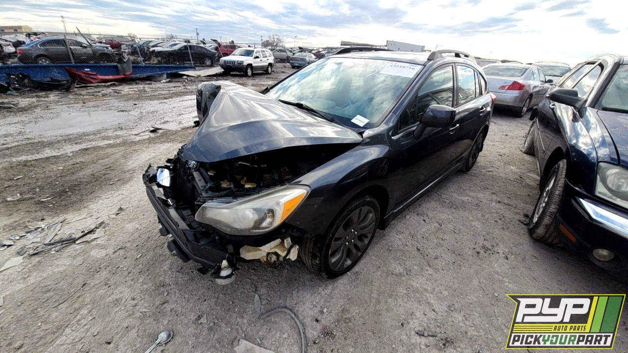 2013 SUBARU IMPREZA partes disponibles