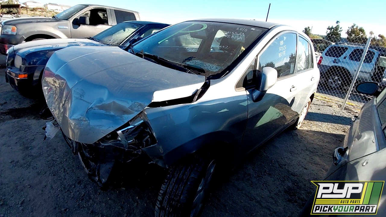 2010 NISSAN VERSA partes disponibles
