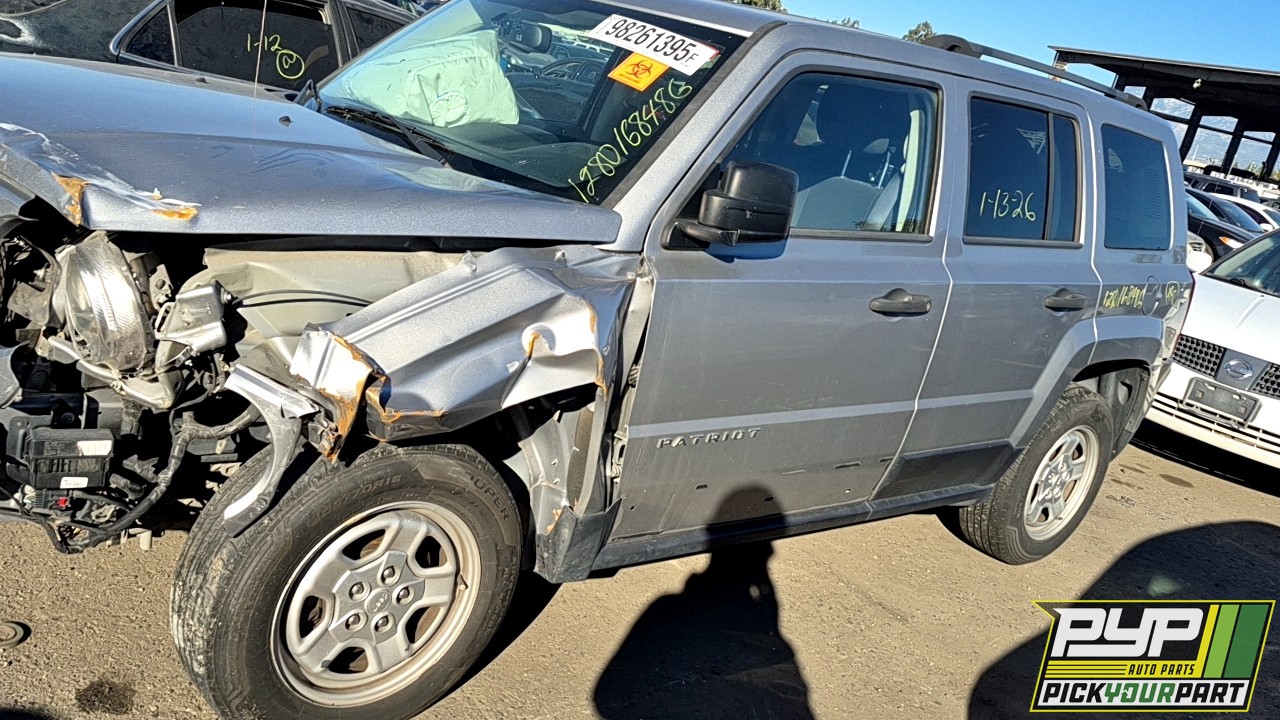 2016 JEEP PATRIOT available for parts