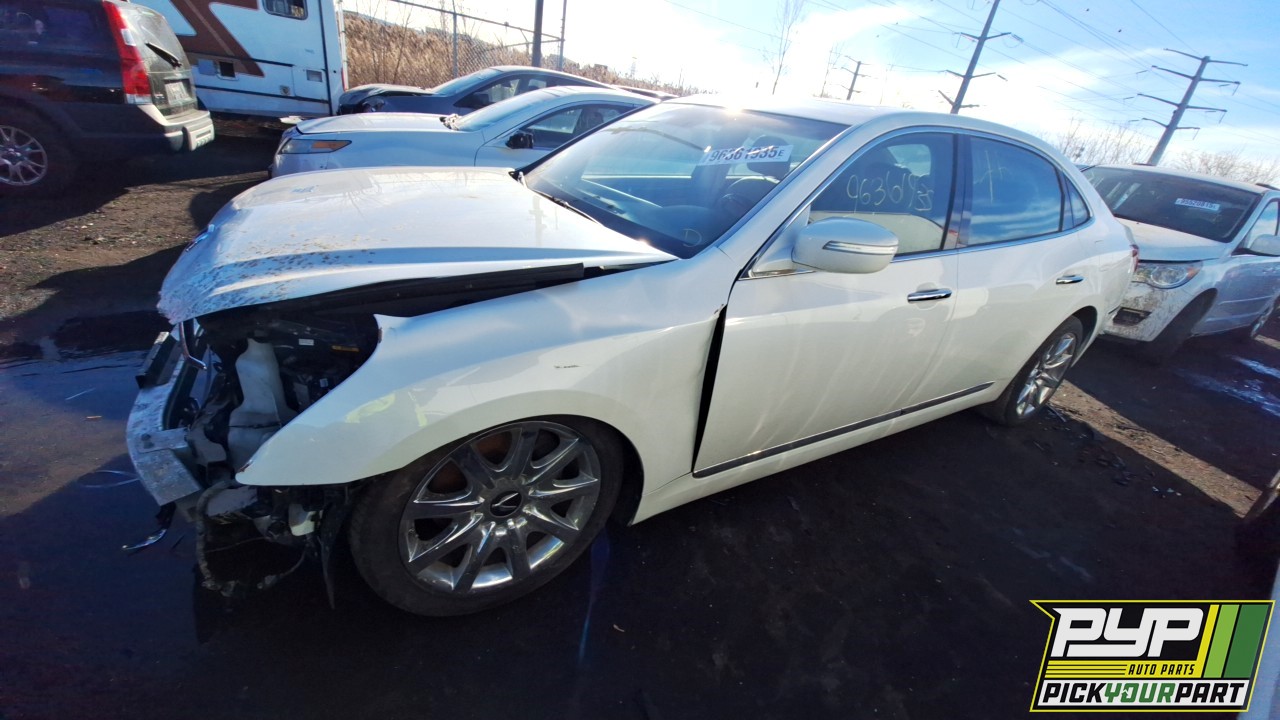 2011 HYUNDAI EQUUS partes disponibles