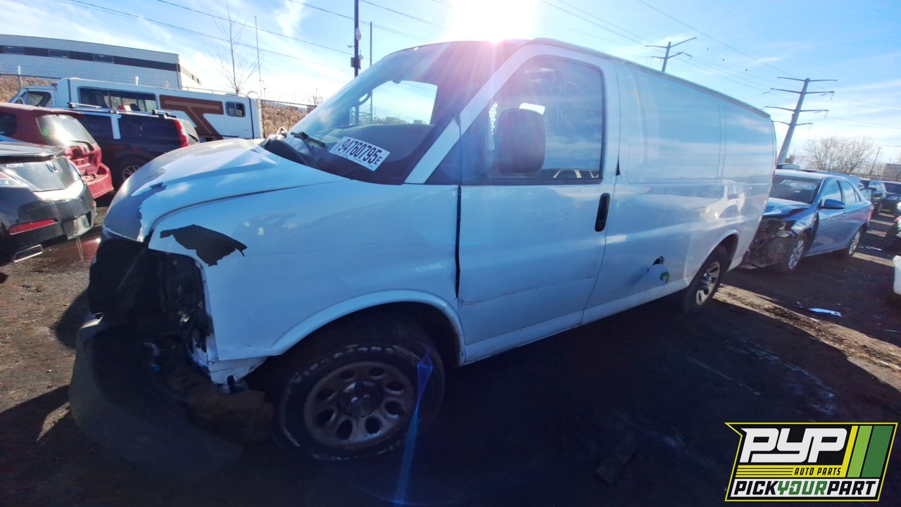 2010 CHEVROLET EXPRESS 1500 partes disponibles