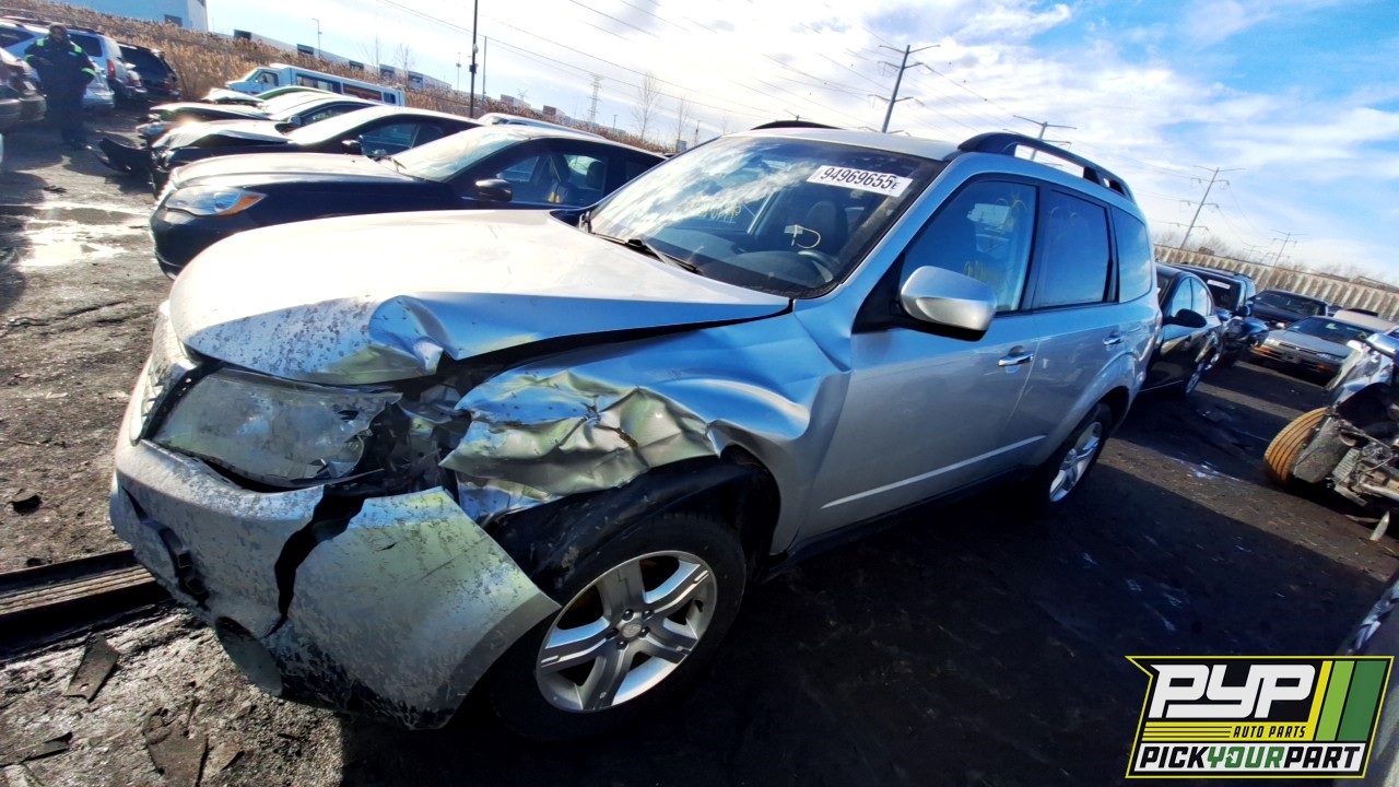 2010 SUBARU FORESTER partes disponibles
