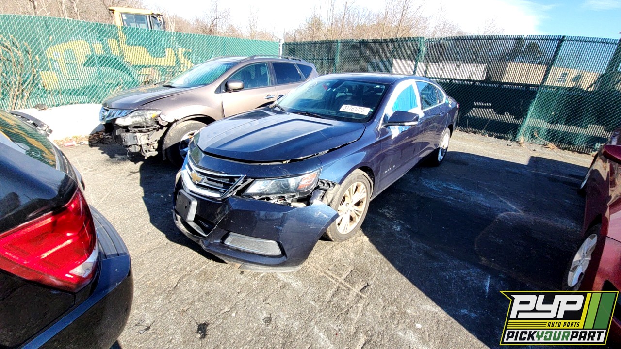 2015 CHEVROLET IMPALA partes disponibles