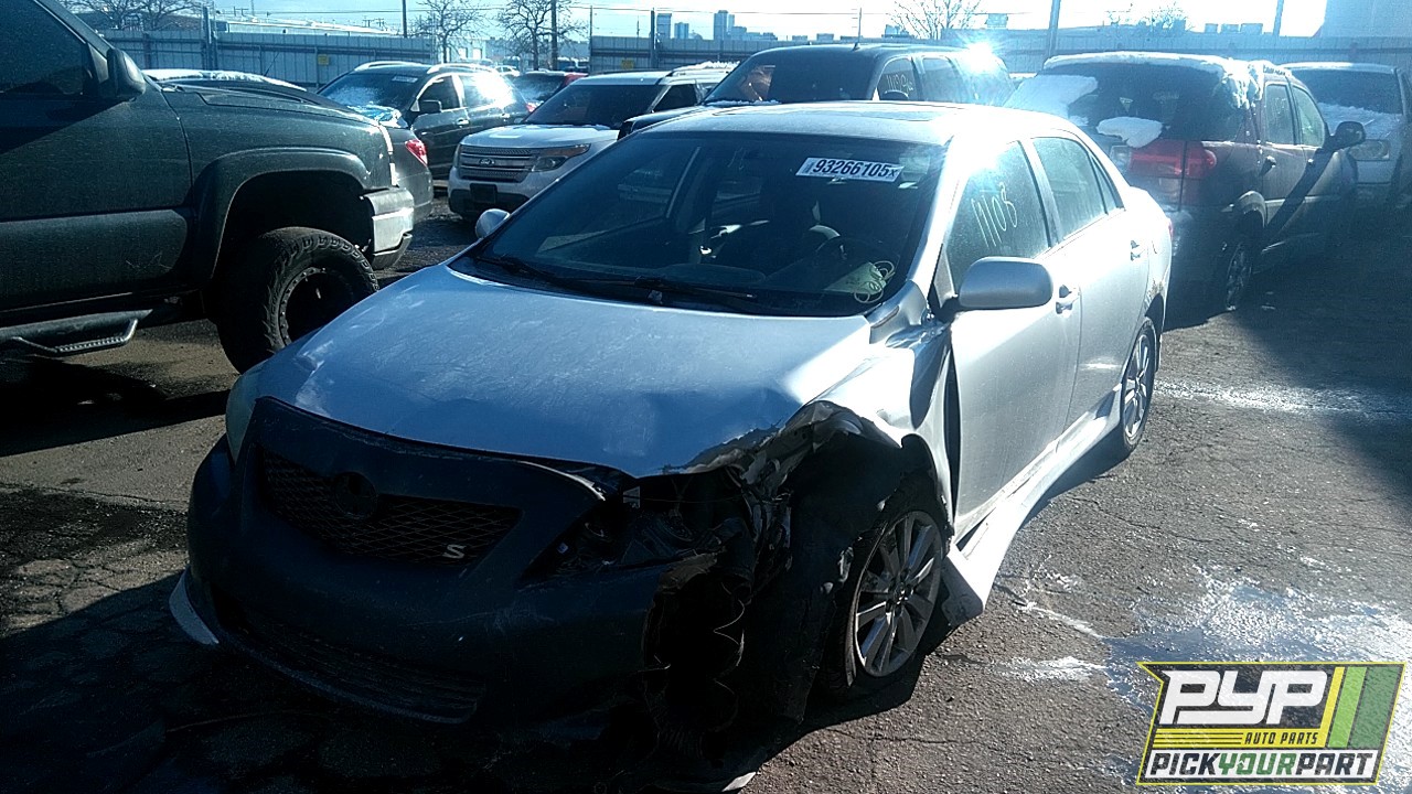 2009 TOYOTA COROLLA available for parts