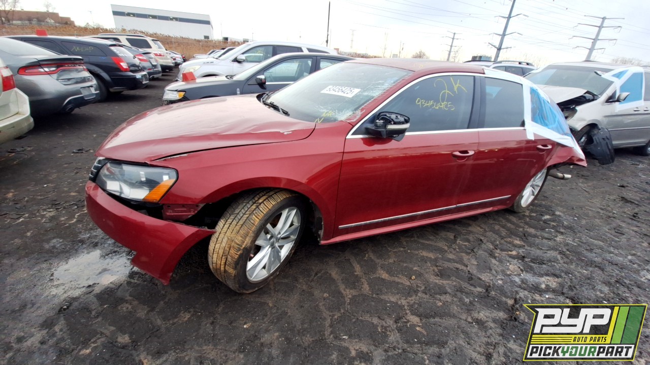 2015 VOLKSWAGEN PASSAT available for parts