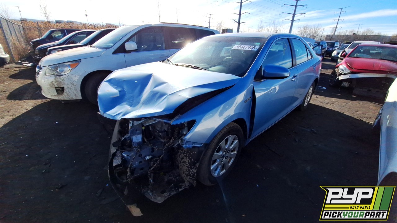 2012 TOYOTA CAMRY available for parts