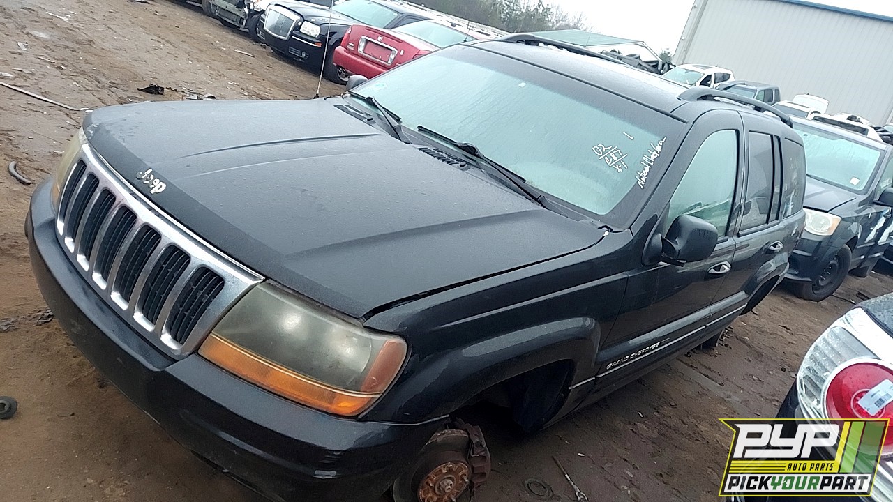 2002 JEEP GRAND CHEROKEE partes disponibles