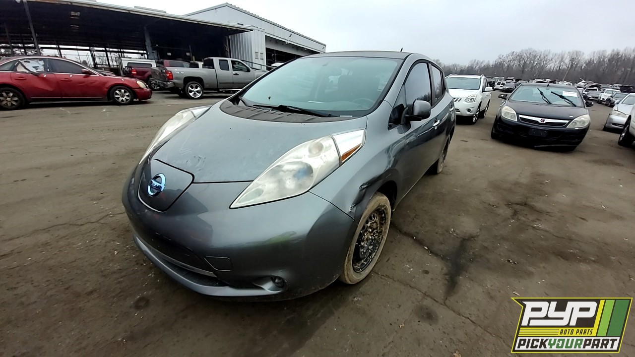 2014 NISSAN LEAF partes disponibles