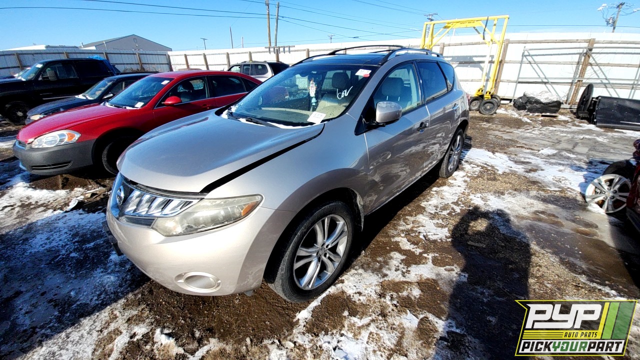 2009 NISSAN MURANO available for parts